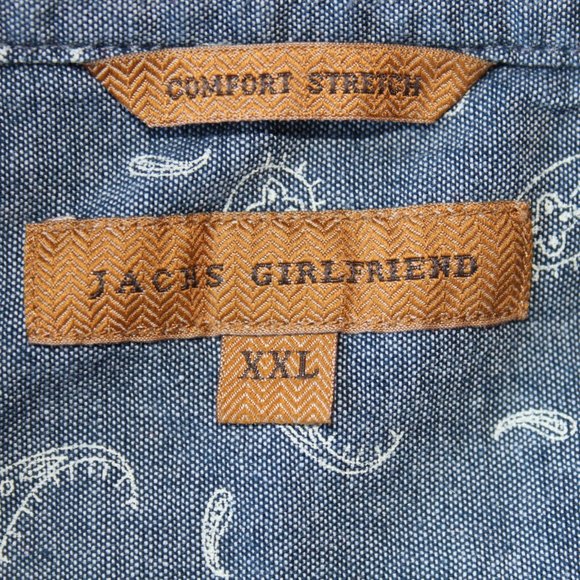 Bea Plaid Long Sleeve Snap Front Shirt ~XXL - Picture 7 of 8